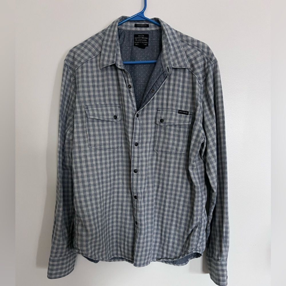 Men’s button up lucky brand